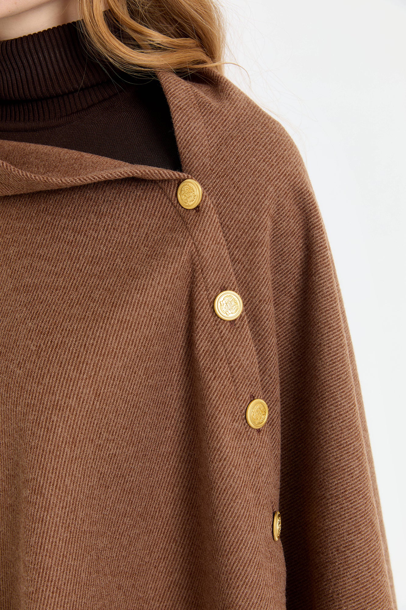 Doxie & Cozy 100% Wool Poncho