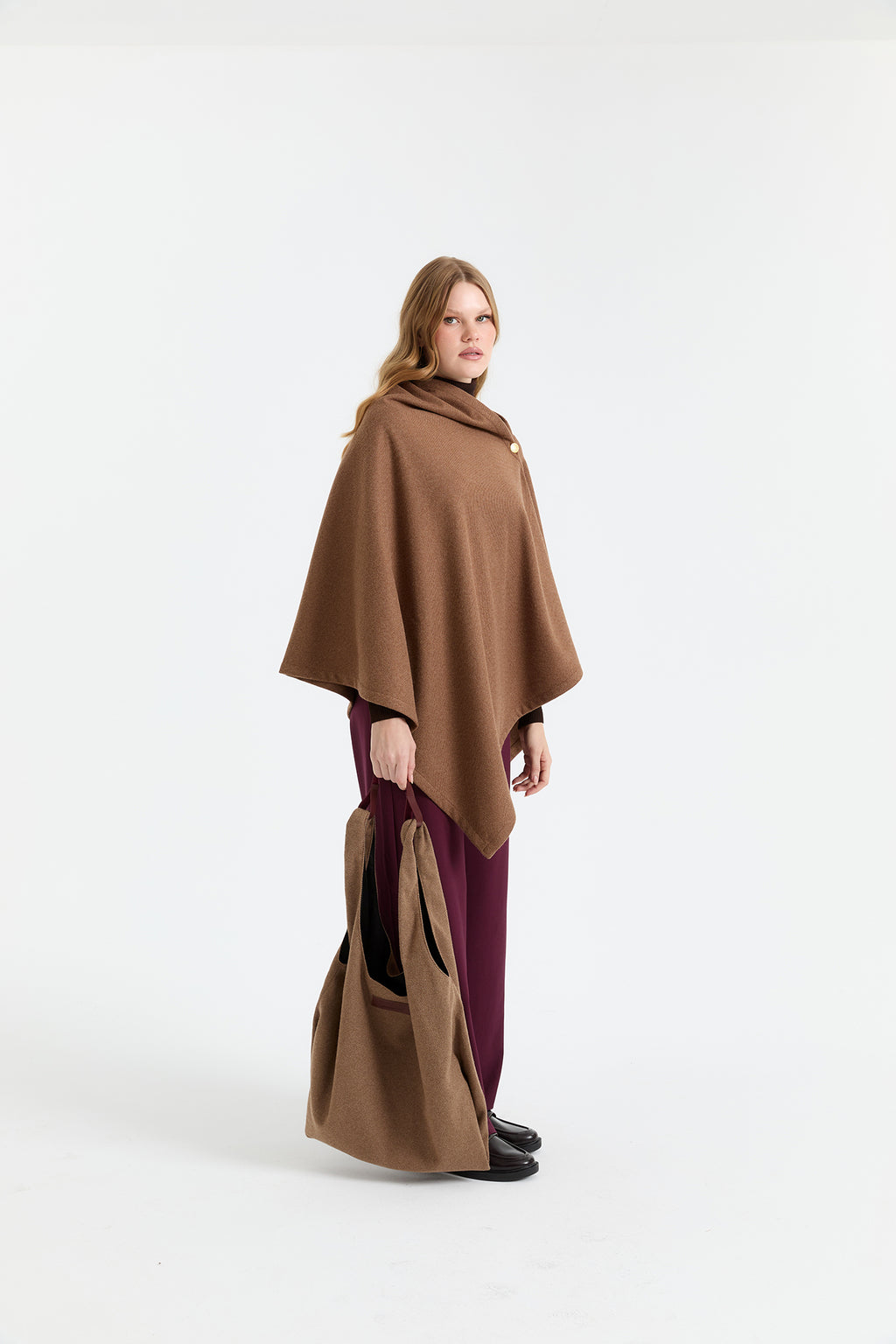 Doxie & Cozy 100% Wool Poncho