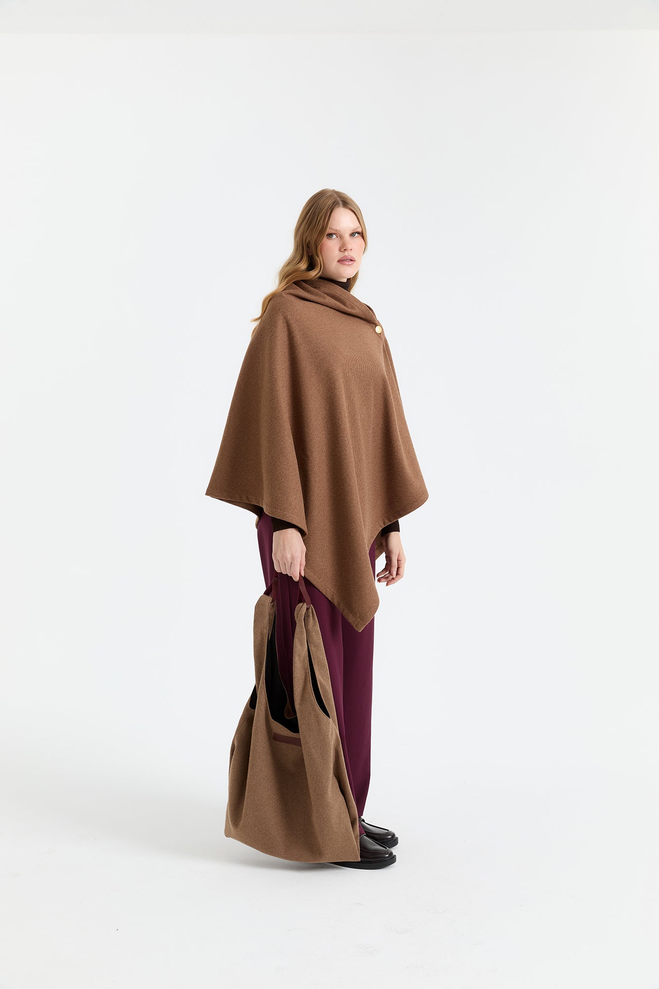 Doxie & Cozy 100% Wool Poncho