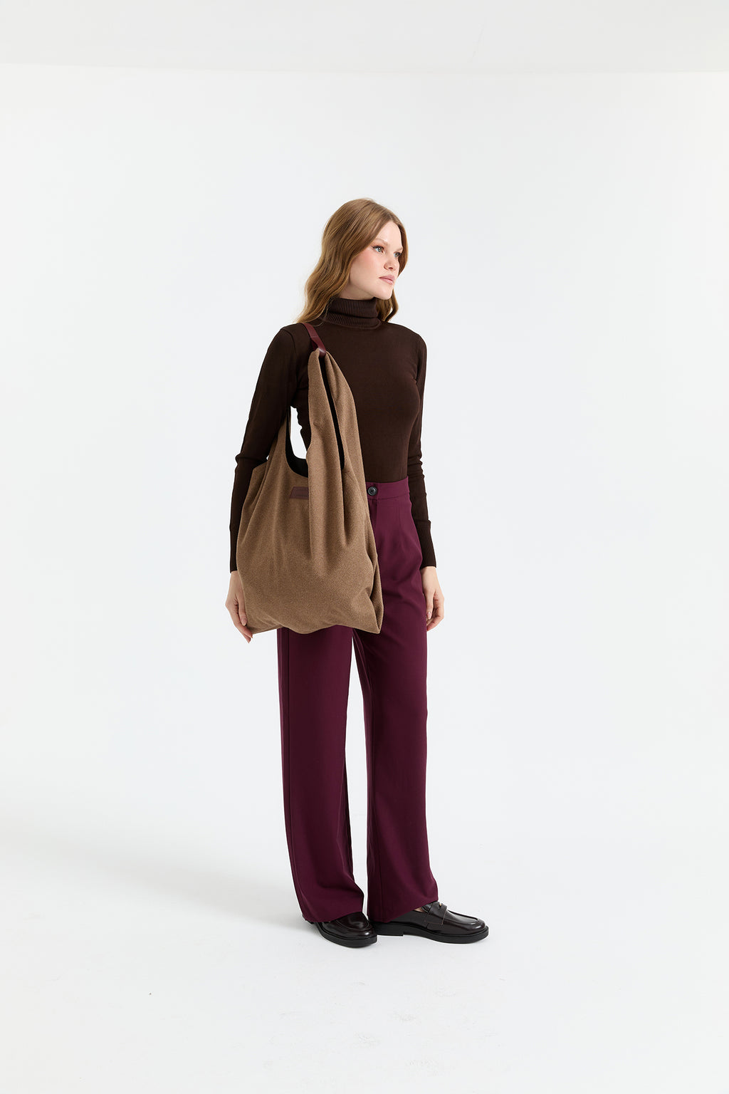 Doxie & Cozy 100% Wool Oversized Tote Bag