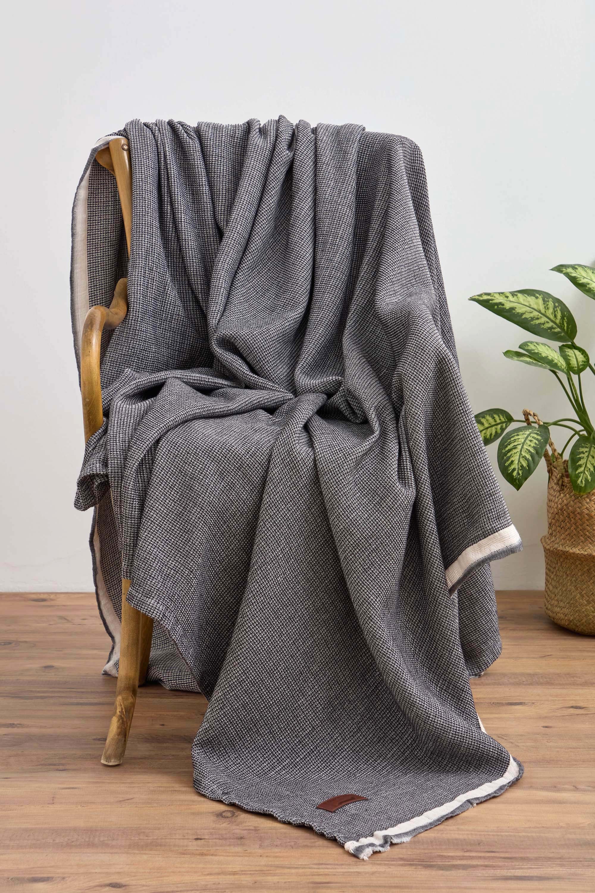 Nest & Peace Collection- Urban Fog Throw