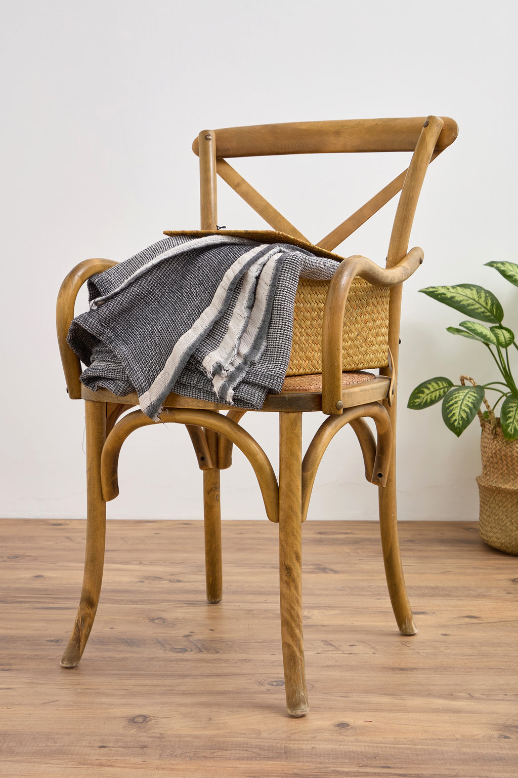 Nest & Peace Collection- Urban Fog Throw