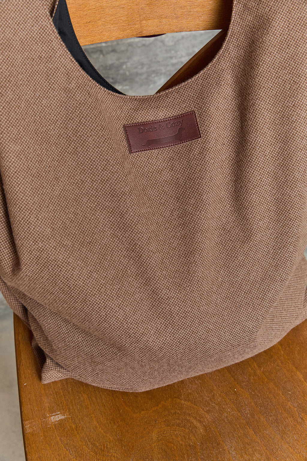 Doxie & Cozy 100% Wool Oversized Tote Bag