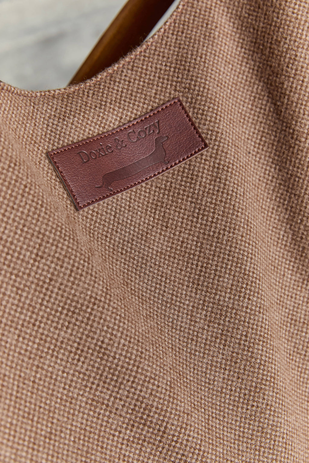 Doxie & Cozy 100% Wool Oversized Tote Bag