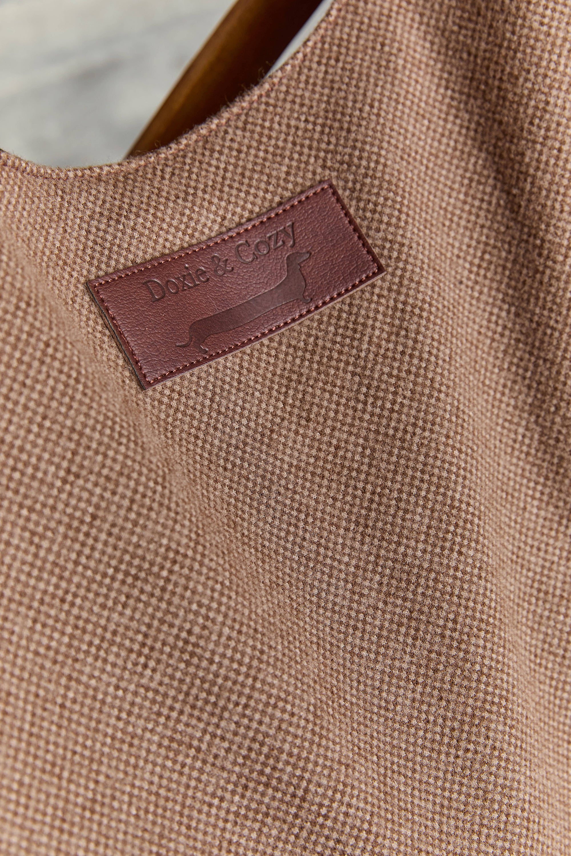 Doxie & Cozy 100% Wool Oversized Tote Bag